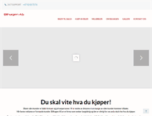 Tablet Screenshot of bilhagen.no